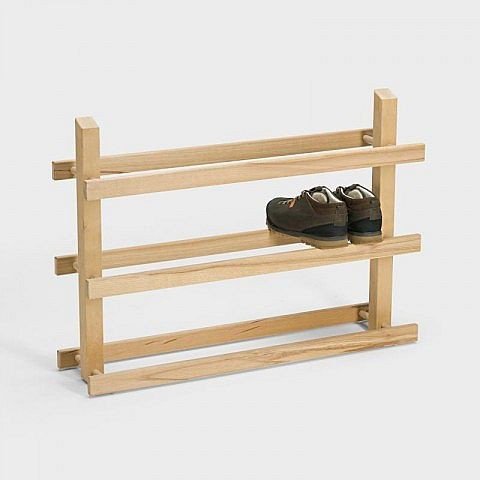 جاکفشی چوبی مینیمال طرح Js11