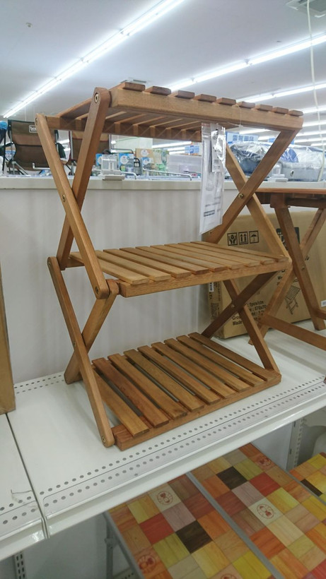جاکفشی چوبی جمع شو آرتا( 3طبقه)